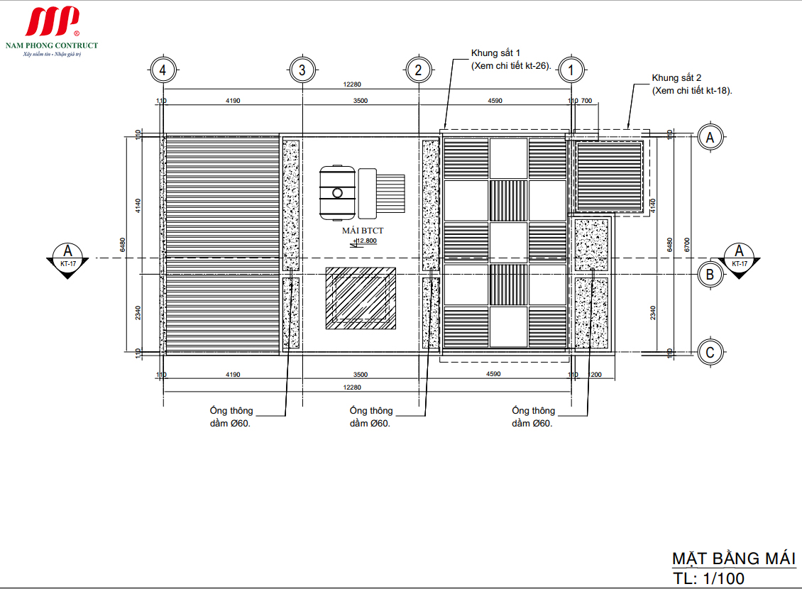 MẪU NHÀ PHỐ 2 TẦNG MÁI BẰNG TẠI BẮC NINH 8