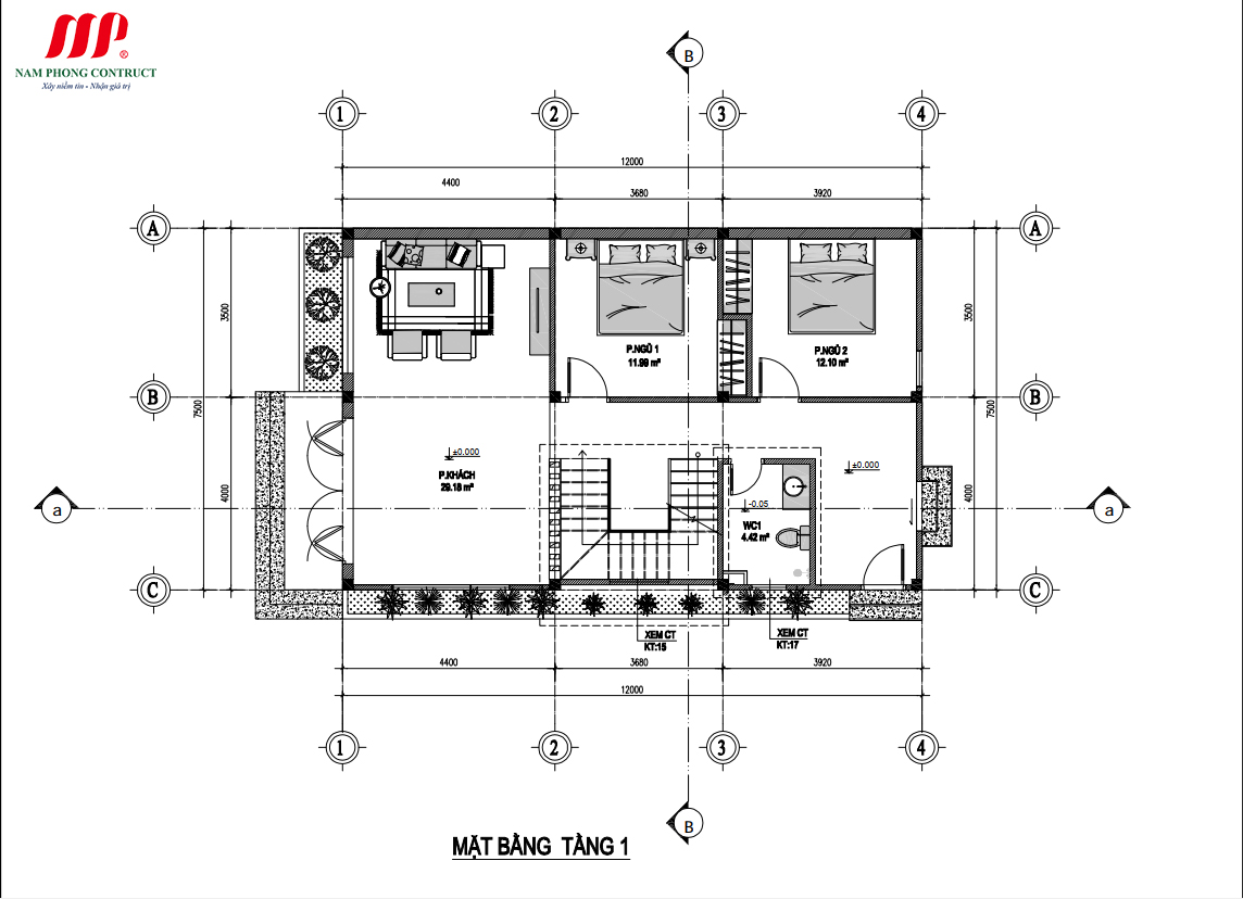 MẪU NHÀ PHỐ 2 TẦNG MÁI NHẬT Ở BẮC GIANG 3