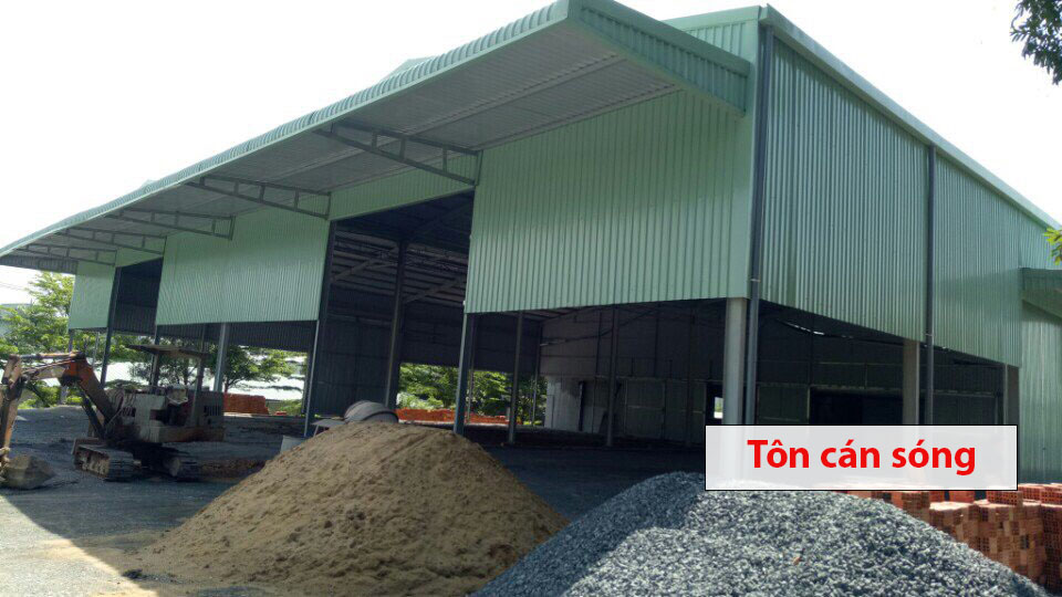 tôn cán sóng