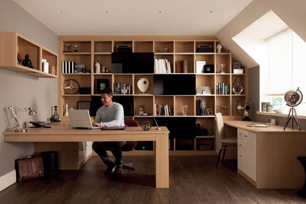 Thiết kế nhà có không gian làm việc tại nhà