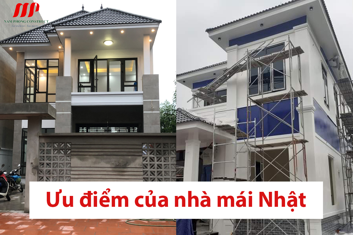 Ưu điểm của nhà mái Nhật