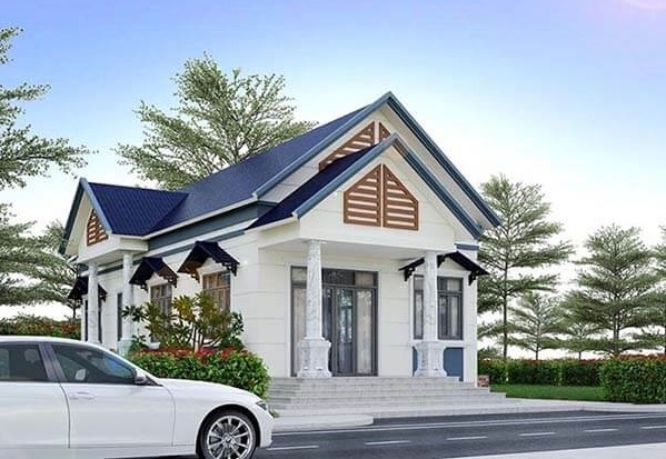 nhà cấp 4 mái thái mẫu 2