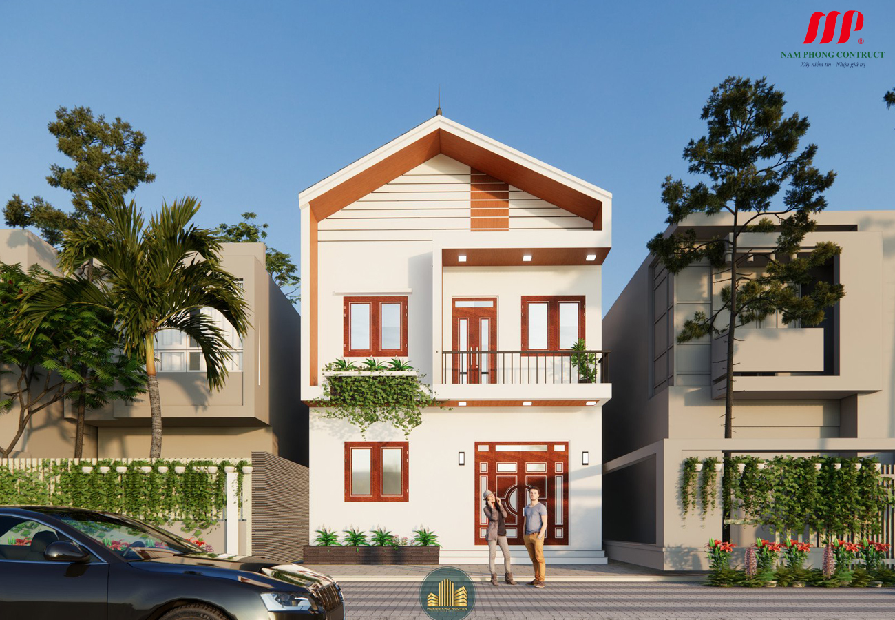 ưu điểm của nhà phố 2 tầng