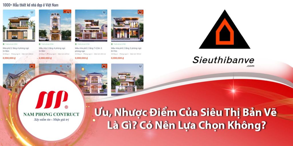 Ưu, Nhược Điểm Của Siêu Thị Bản Vẽ Là Gì - Có Nên Lựa Chọn Không